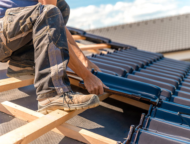 Licensed tradesman performing roofing and technical trade work in Perth for Your Trade Solutions