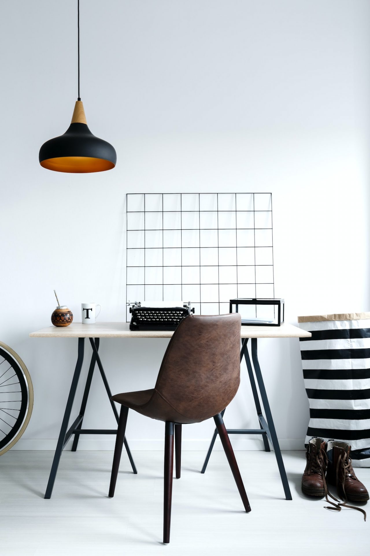 Modern interior workspace showcasing quality property renovation work by Your Trade Solutions in Perth